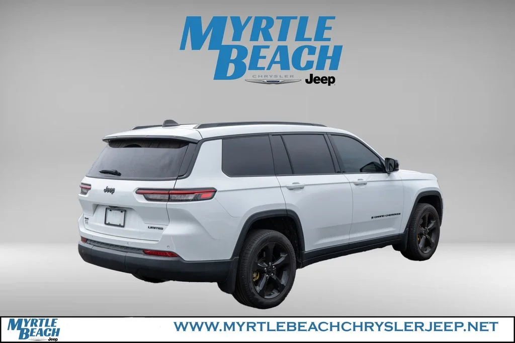 Used 2024 Bright White Clearcoat Jeep Limited image 6
