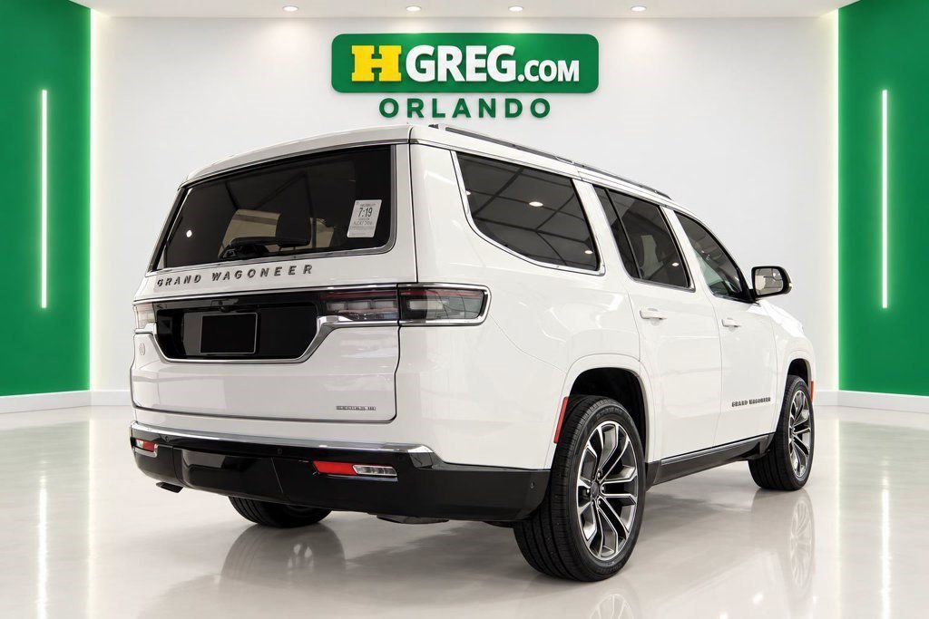 Used 2024 Bright White Clearcoat Jeep Series III image 4