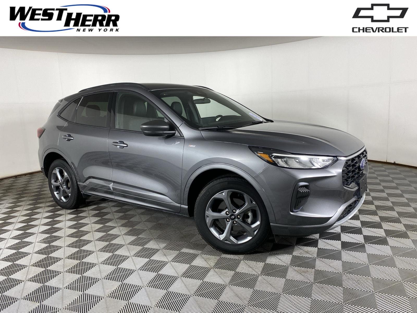 Used 2023 Carbonized Gray Ford ST-Line image 1