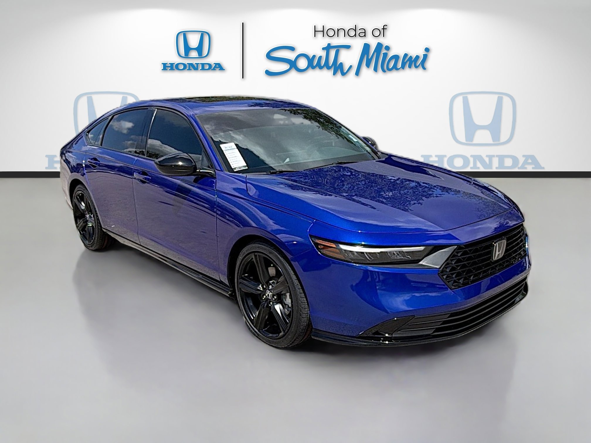 Used 2024 Canyon River Blue Metallic Honda Sport-L image 1