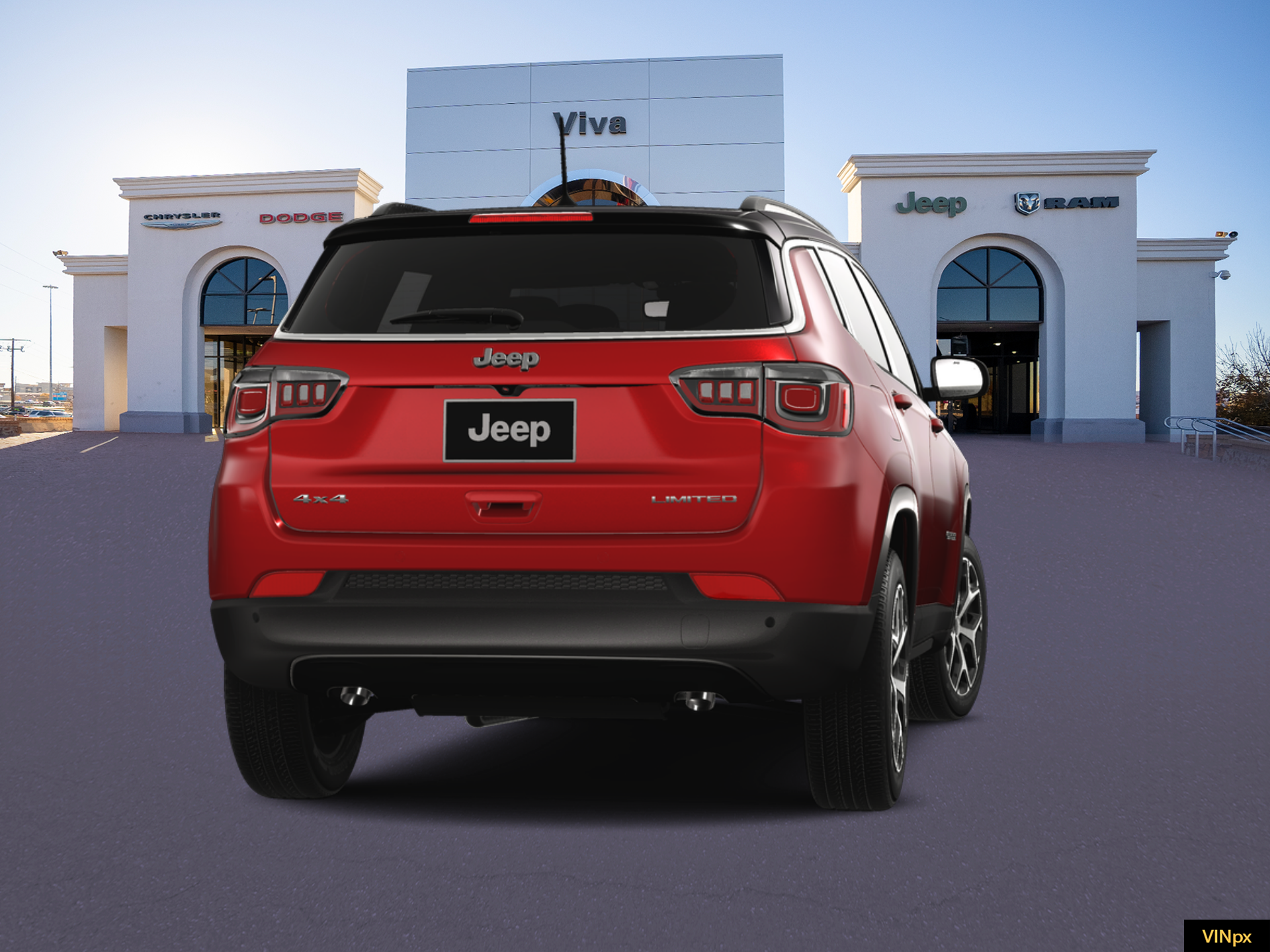 New 2026 Red Hot Pearl-Coat Exterior Paint Jeep Limited image 26