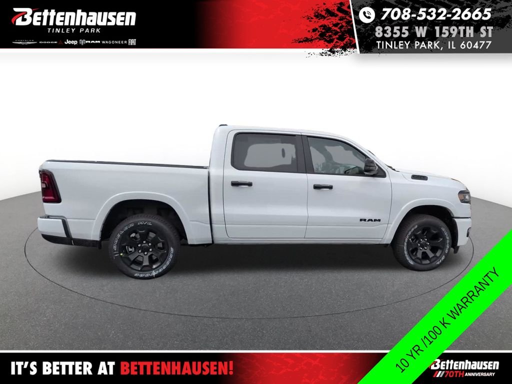 New 2026 Bright White Clear-Coat Exterior Paint RAM Big Horn/Lone Star image 5