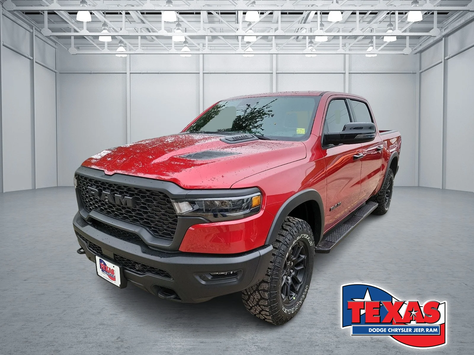 New 2027 PR6 Molten Red Ram REBEL CREW CAB 4X4 5