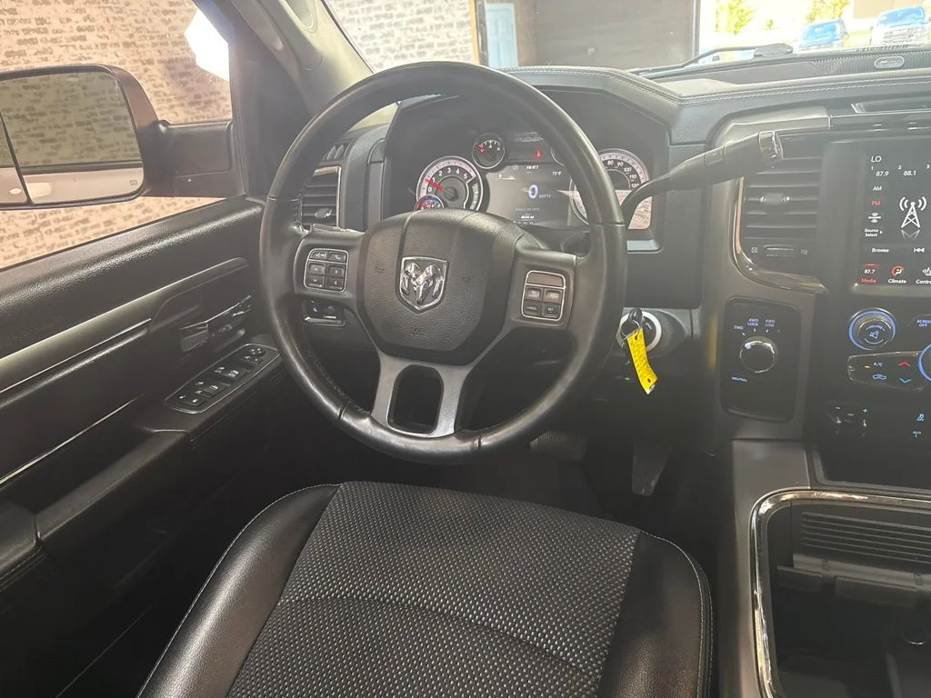 Used 2018 Bright Silver Metallic Clearcoat Ram Big Horn image 17