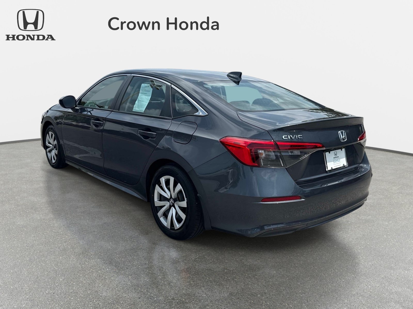 Used 2023 Meteorite Gray Metallic Honda LX image 3