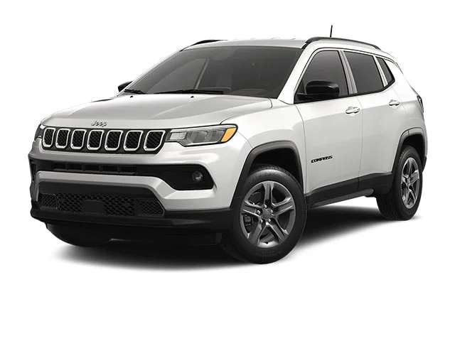 Used 2023 Bright White Clearcoat Jeep Latitude Lux 4x4 image 1
