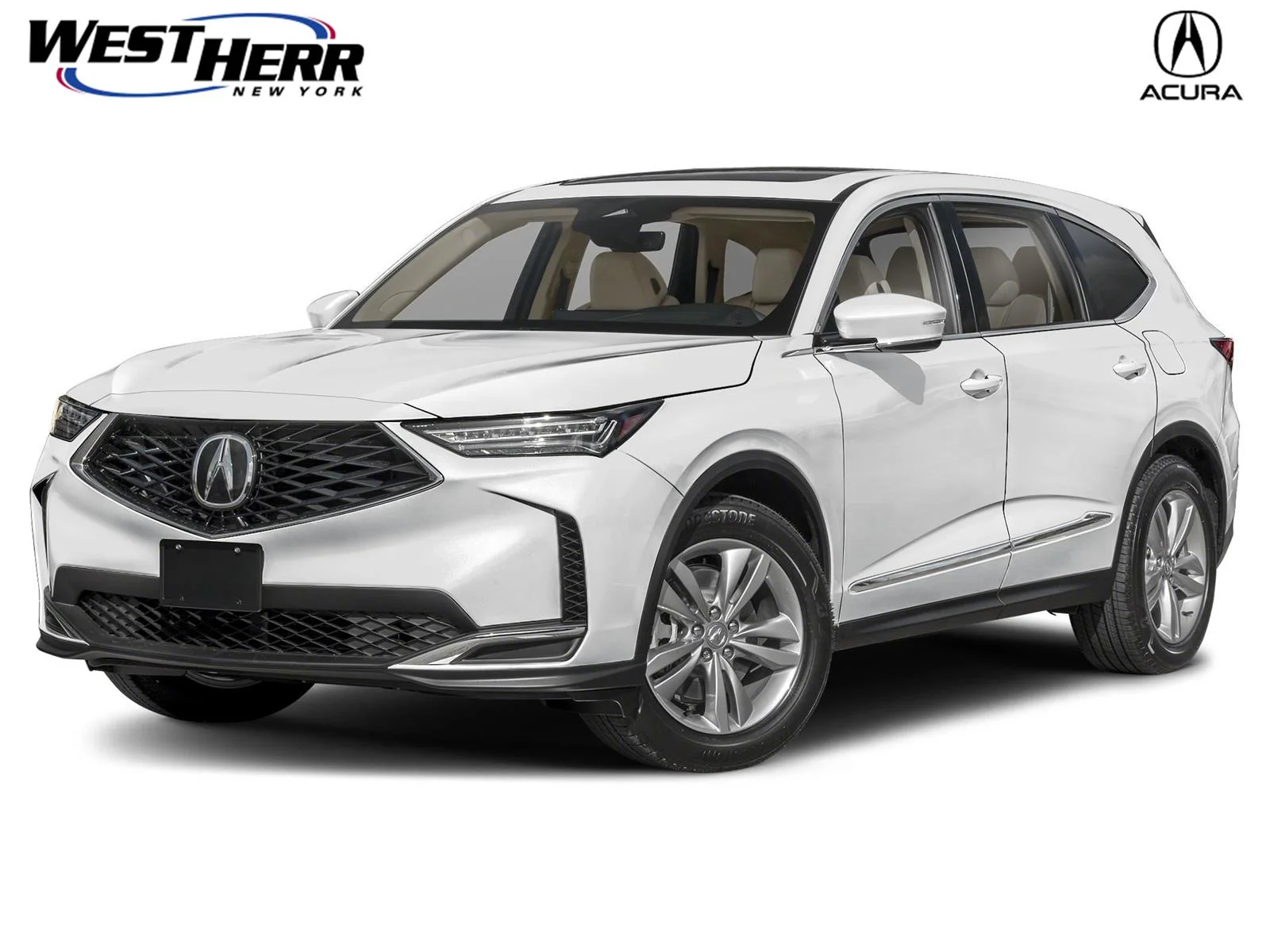 New 2026 Platinum White Pearl Acura SH-AWD image 1