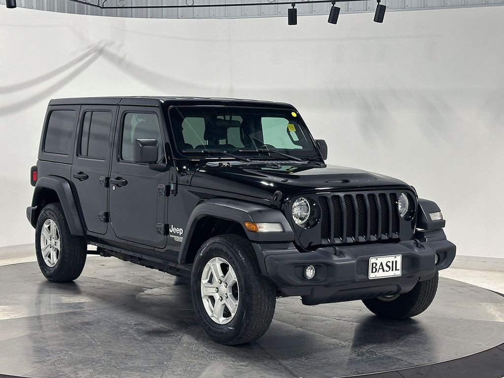 Used 2021 Black Jeep Unlimited Sport S image 38