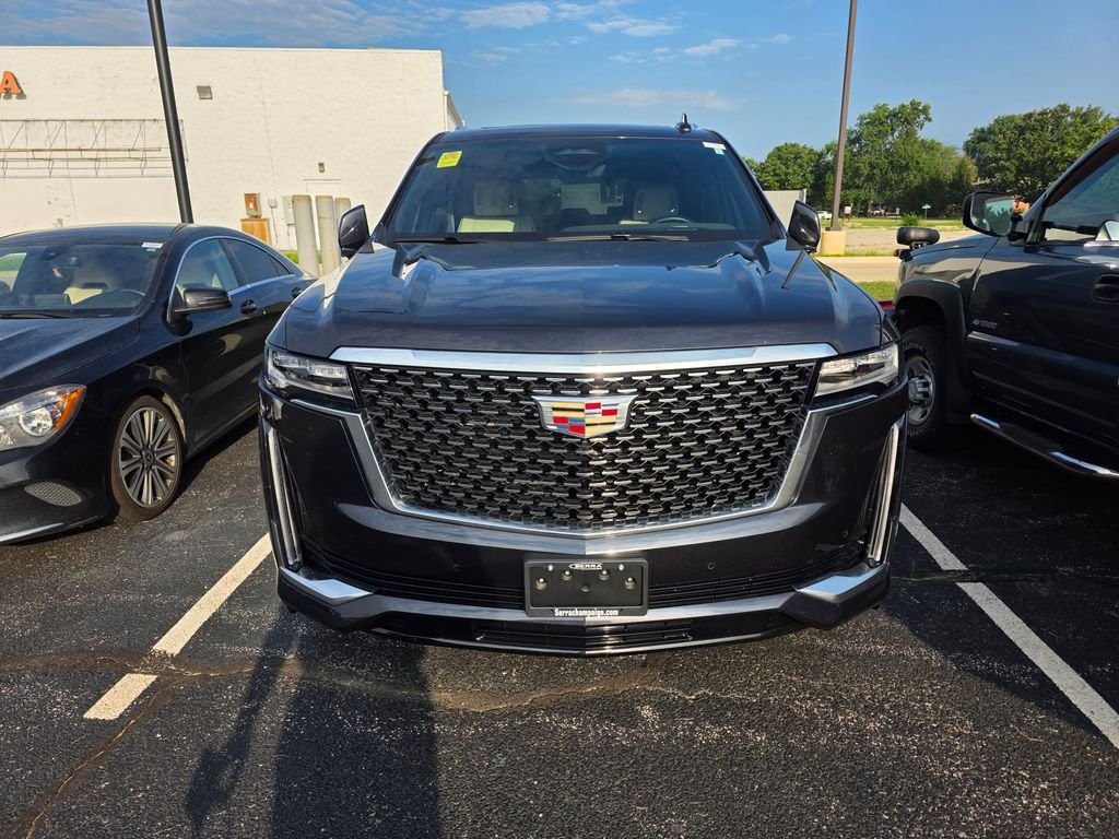 Used 2024 Galactic Gray Metallic Cadillac Premium Luxury image 1