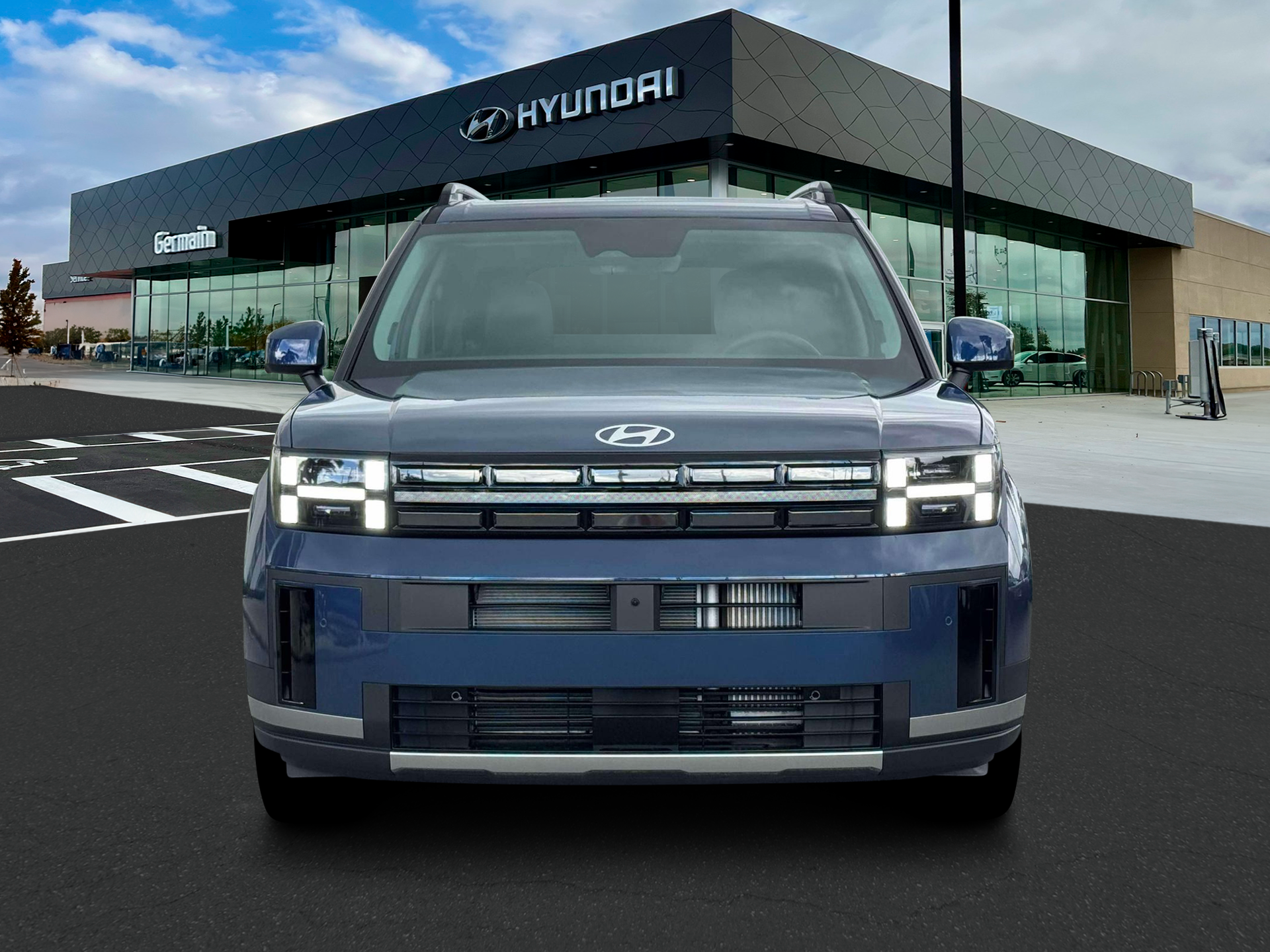 New 2026 Atlantis Blue Hyundai Limited AWD image 12