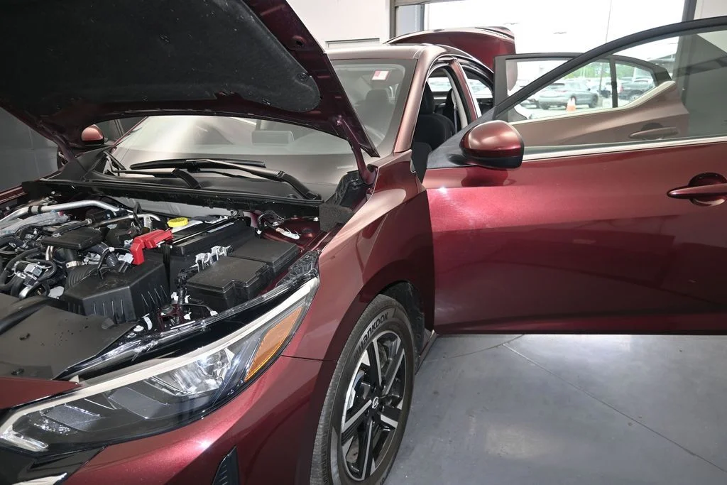 Used 2024 Red Nissan SV image 8