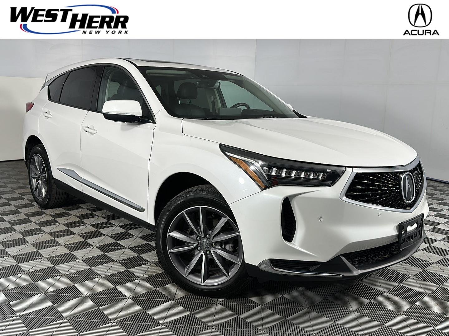 Used 2022 Platinum White Pearl Acura SH-AWD w/Tech image 1