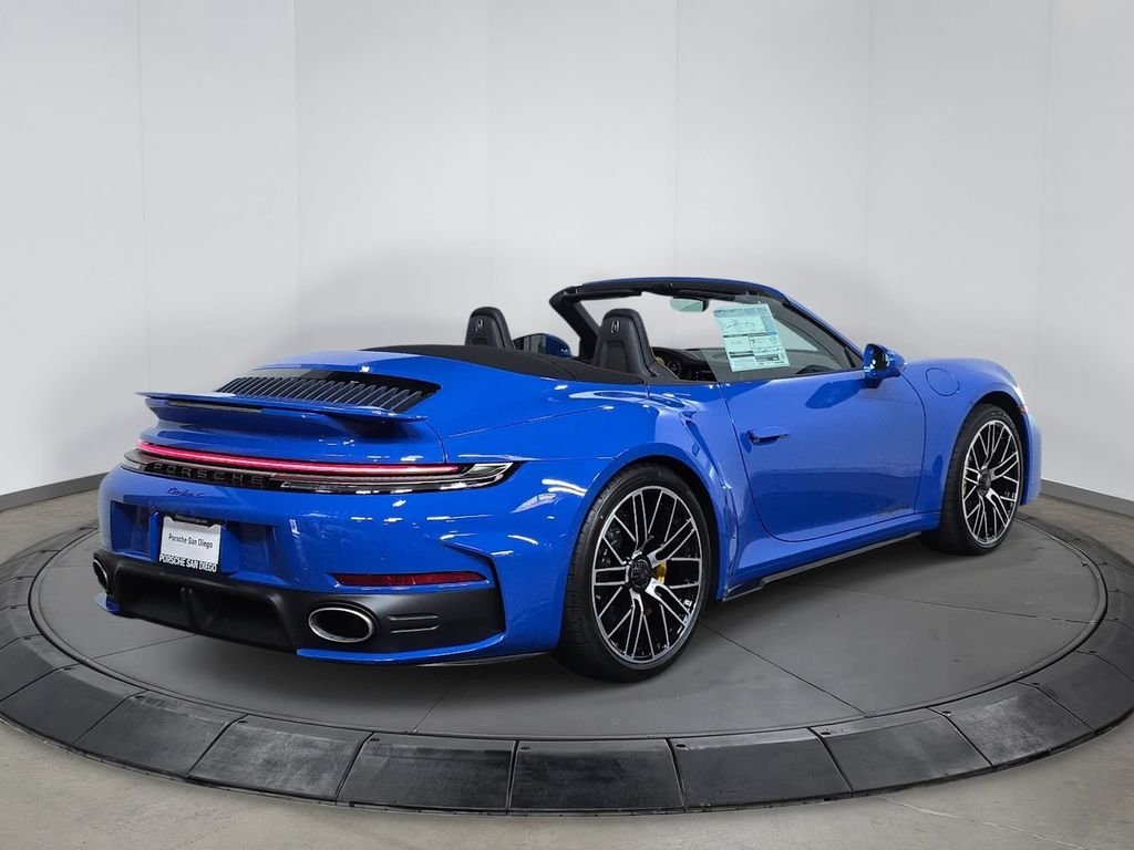New 2026 Blue Porsche Turbo S image 7