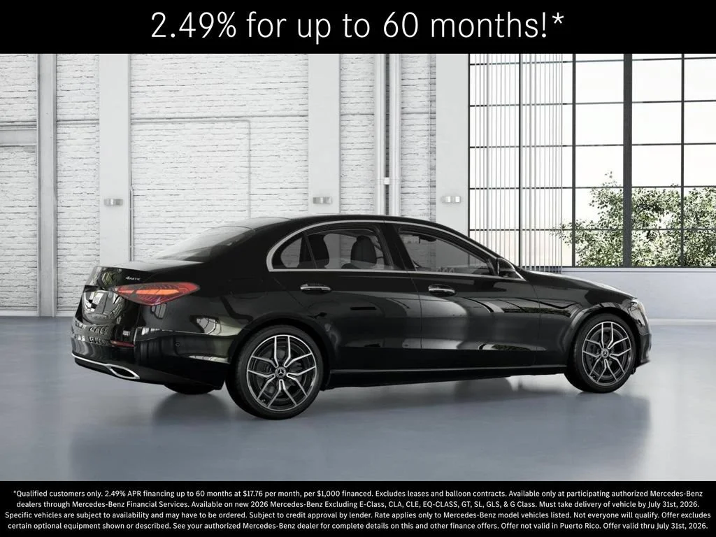 New 2026 Black Mercedes-Benz C 300 image 61