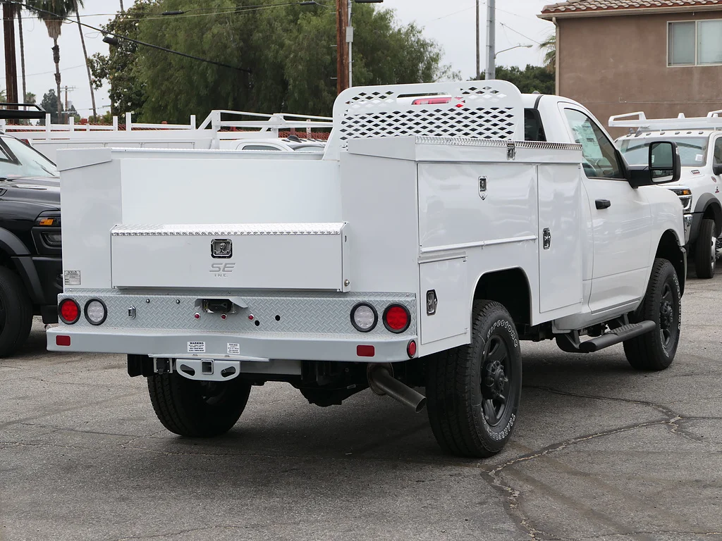New 2026 Bright White Clear Coat RAM Tradesman Regular Cab 4x4 8