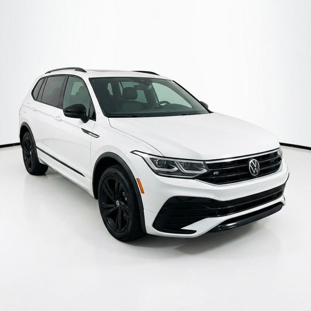 Used 2024 Opal White Pearl Volkswagen SE R-Line Black image 6