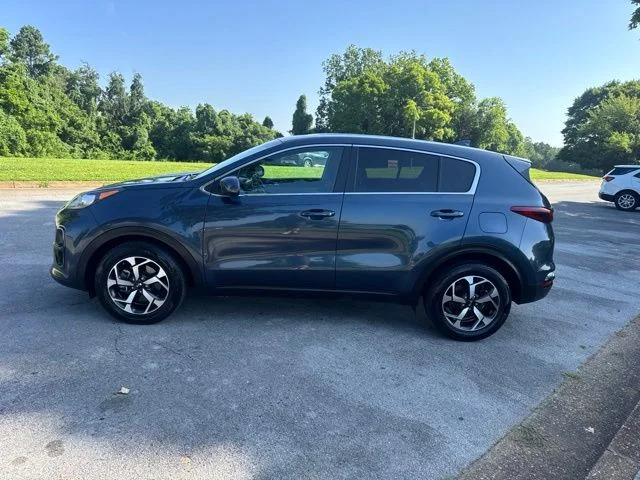 Used 2021 Blue Kia LX image 4
