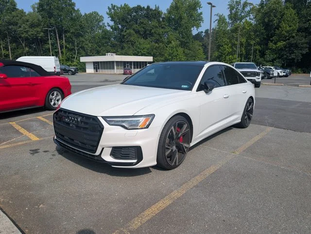 Used 2021 White Audi 2.9T Premium Plus image 1