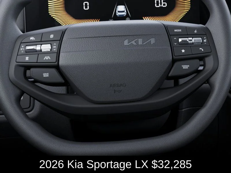 New 2026 Ebony Black Kia LX image 22