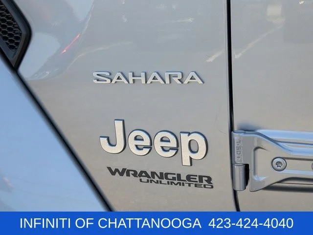 Used 2021 Silver Jeep Unlimited Sahara image 29