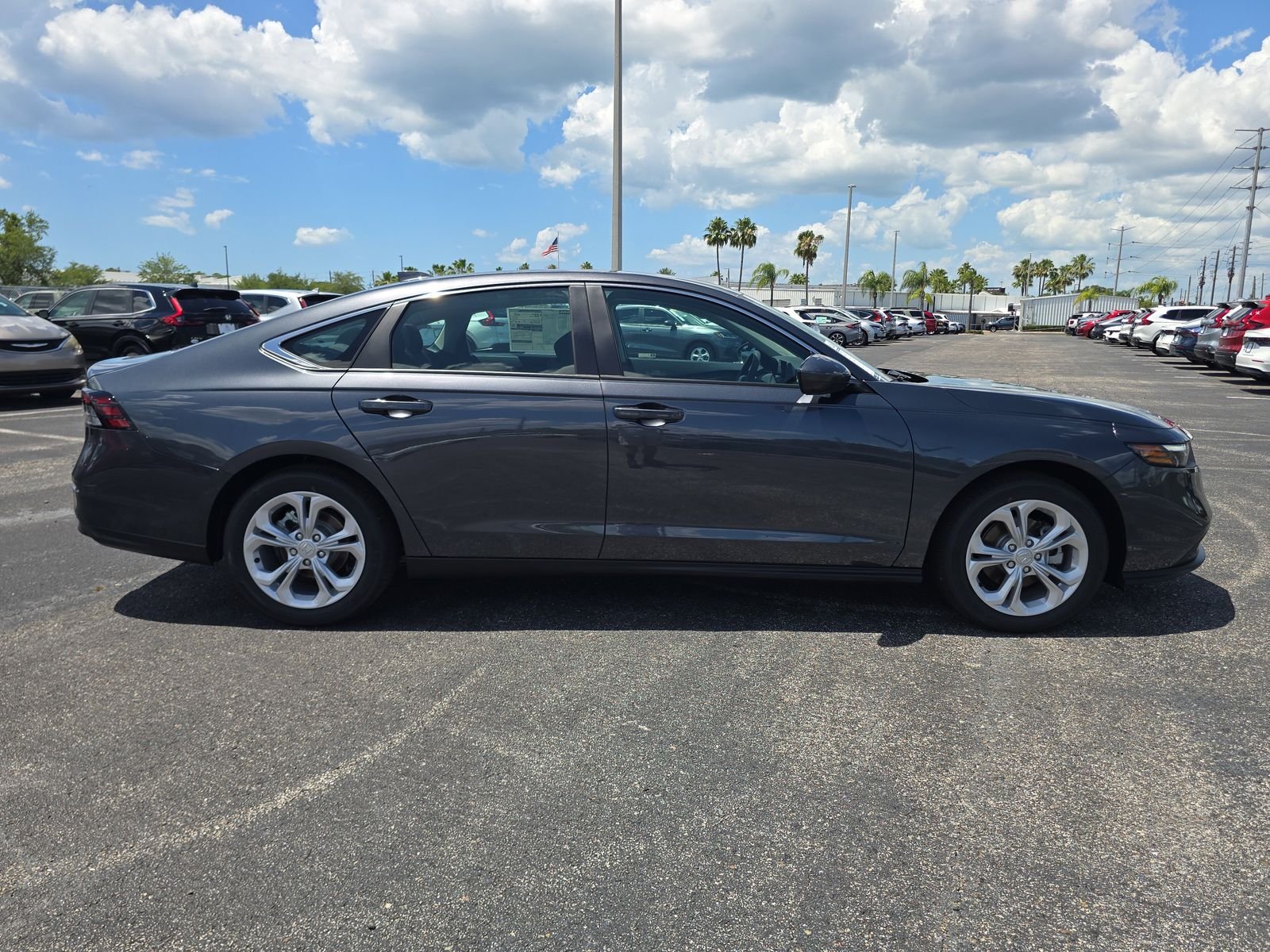New 2026 Meteorite Gray Metallic Honda LX image 3