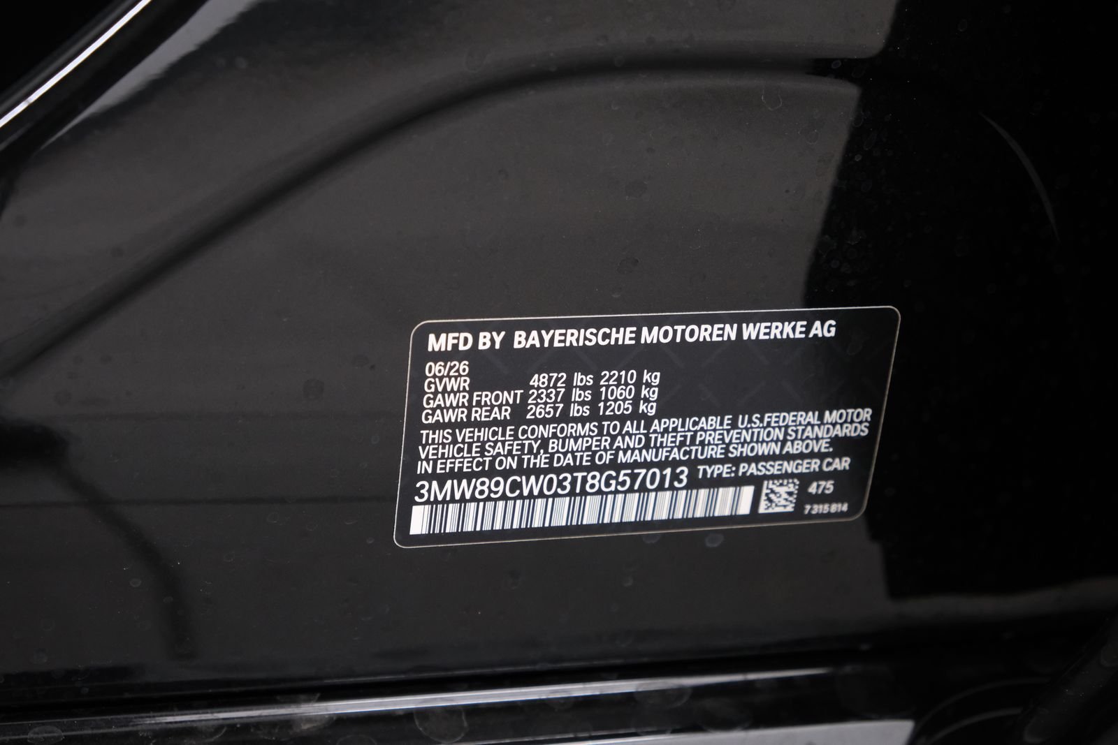 New 2026 Black Sapphire Metallic BMW 330i xDrive image 54