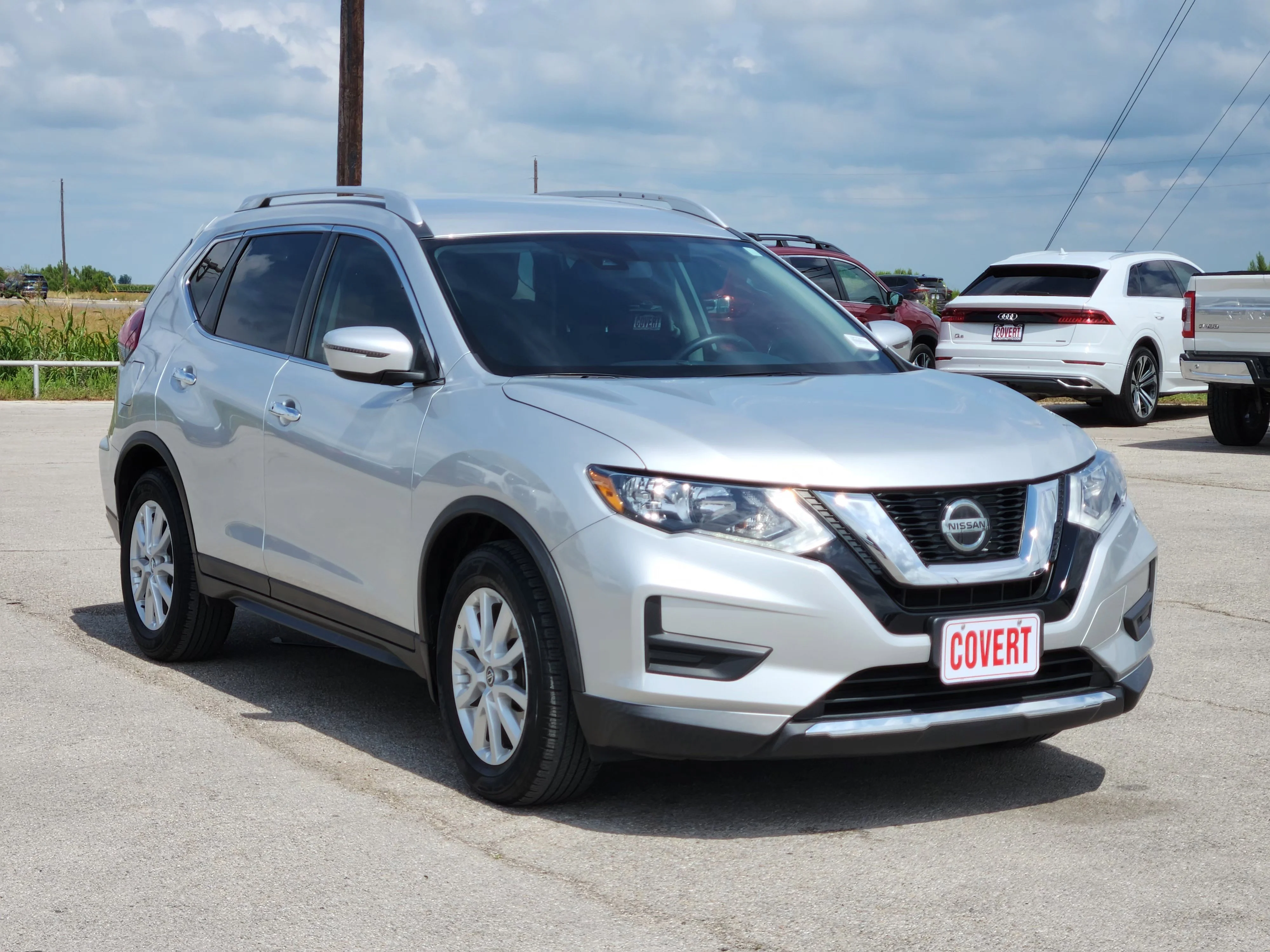 Used 2019 Brilliant Silver Metallic Nissan SV image 3