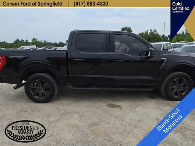 Used 2023 Agate Black Metallic Ford XLT image 7