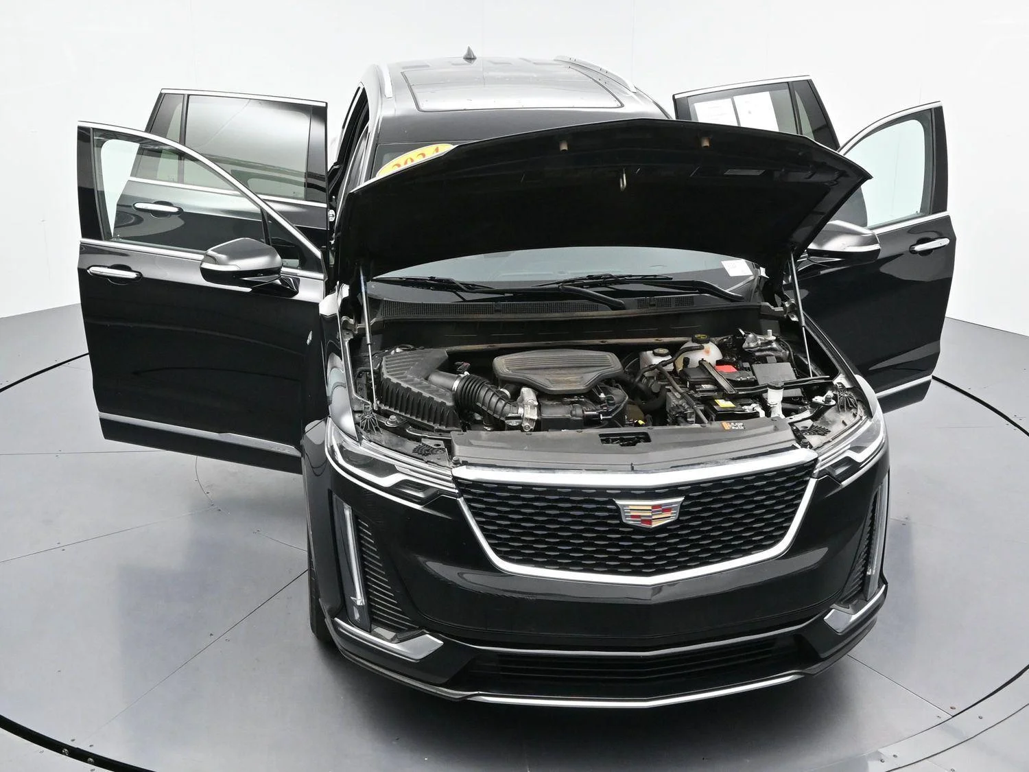 Used 2024 Stellar Black Metallic Cadillac Premium Luxury image 48