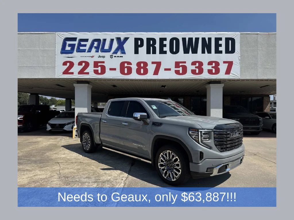 Used 2025 Gray GMC Denali Ultimate image 1