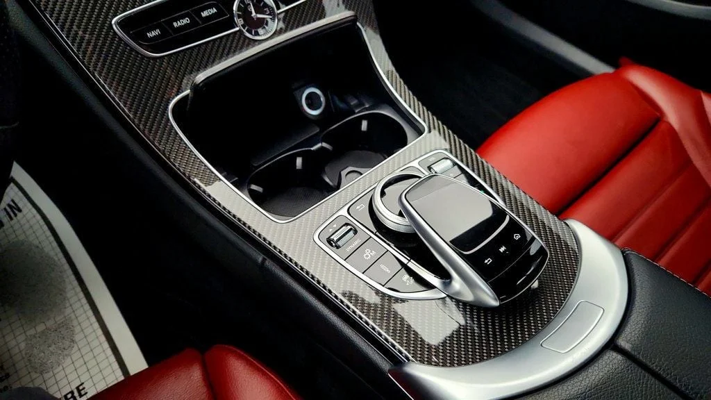 Used 2020 Selenite Grey Metallic Mercedes-Benz AMG® C 43 4MATIC Sedan w/ Perf. Exhaust, Pano Roof & Carbon Trim image 16