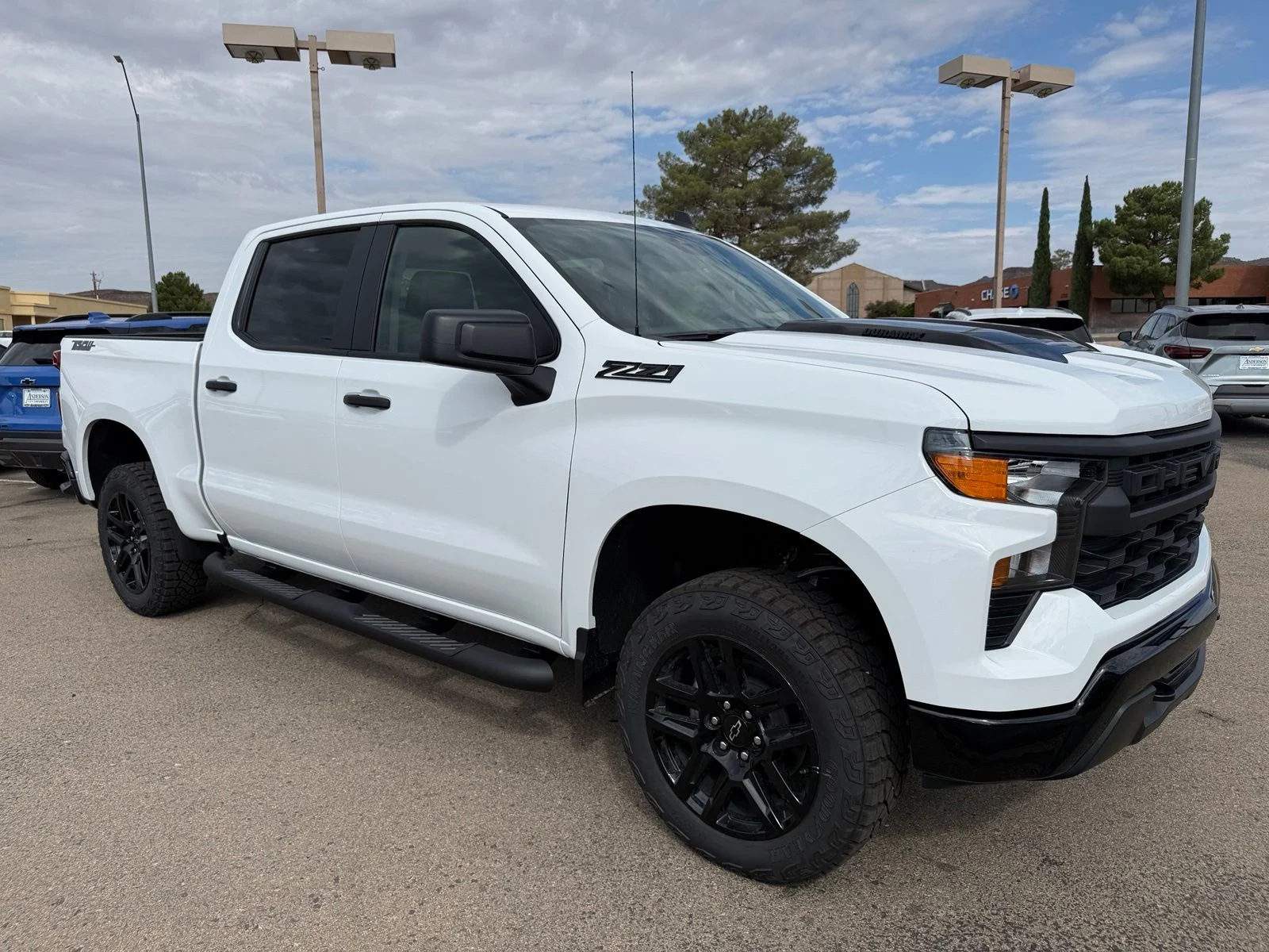New 2026 White Chevrolet Custom Trail Boss image 3