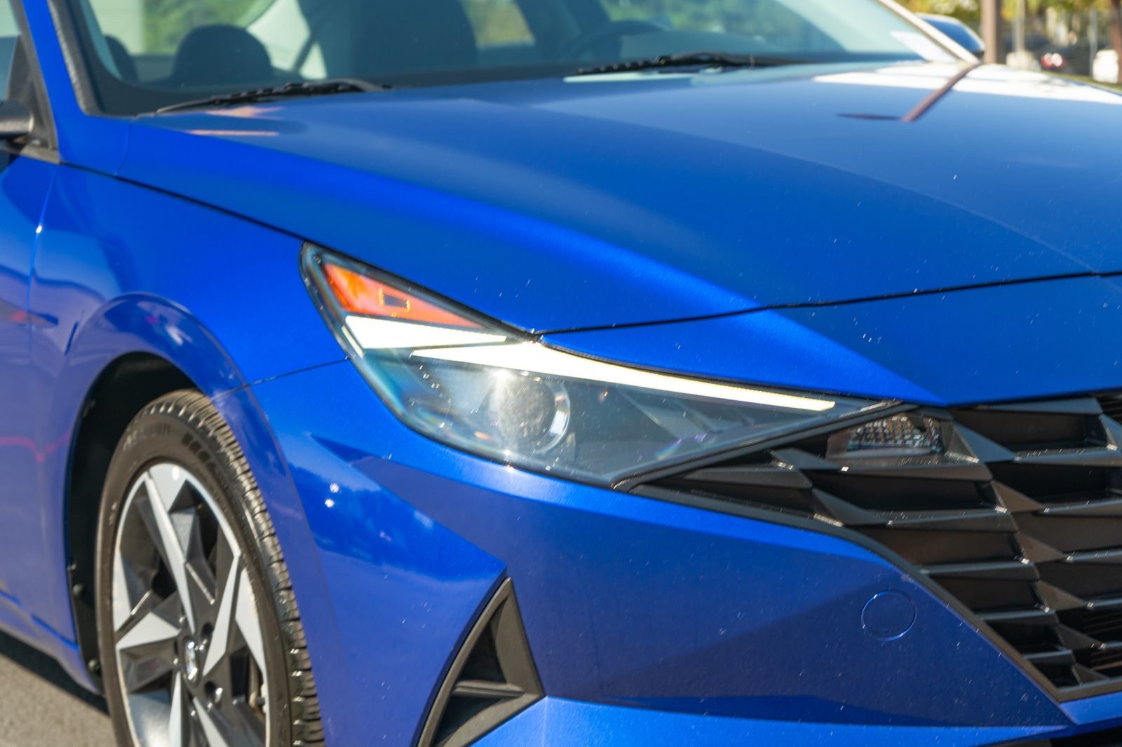 Used 2023 Intense Blue Hyundai SEL image 16