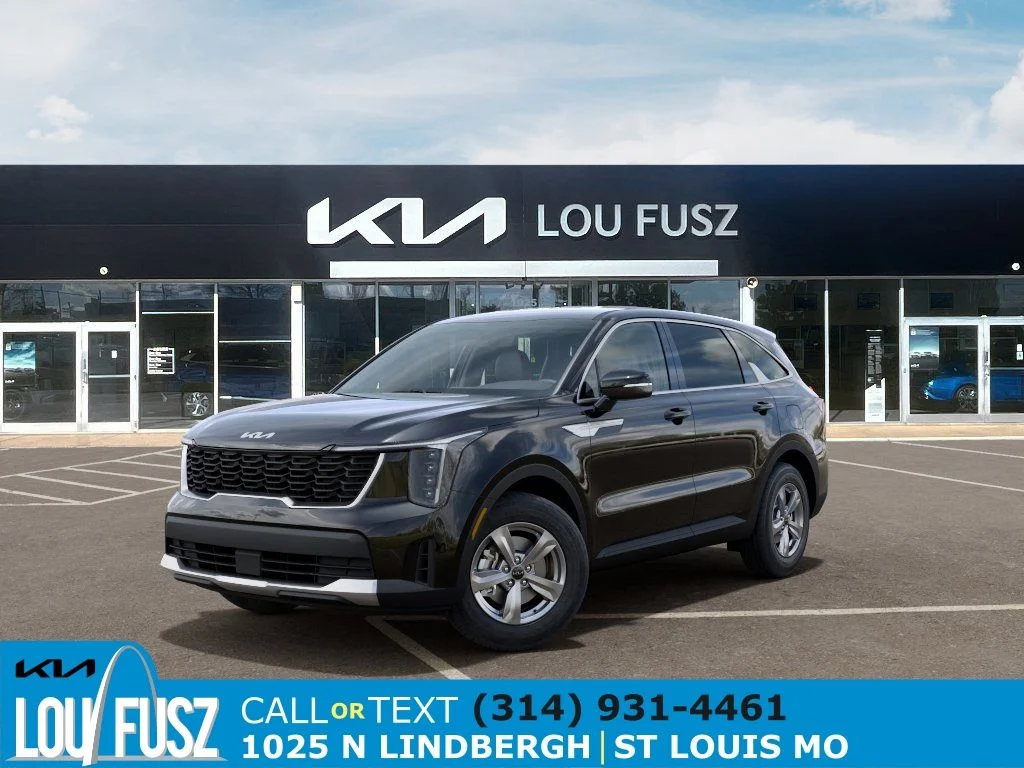 New 2026 Ebony Black Kia LX image 1