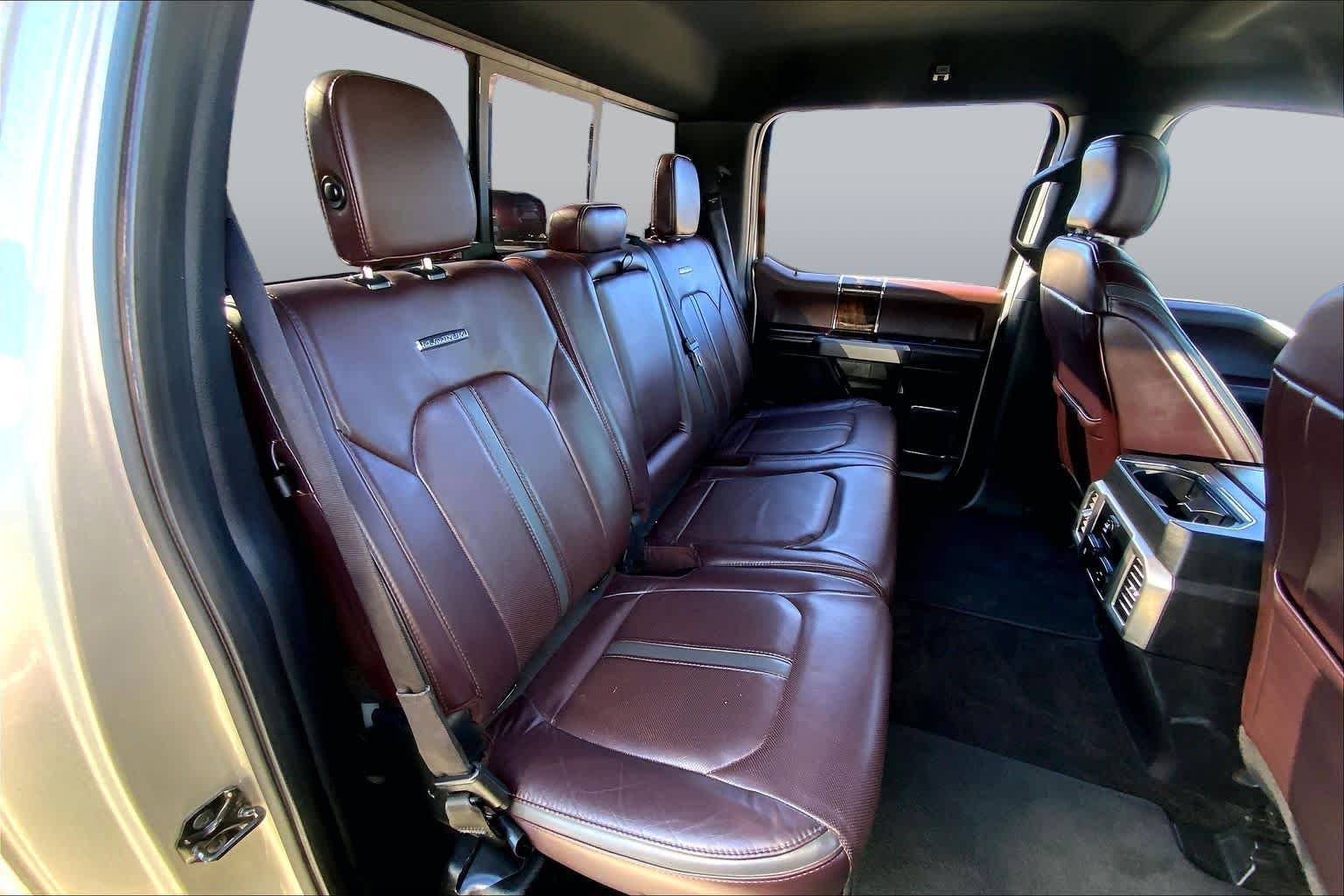 Used 2017 White Gold Ford Platinum image 20