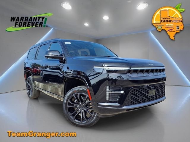 New 2026 Jeep Grand Wagoneer Summit Obsidian