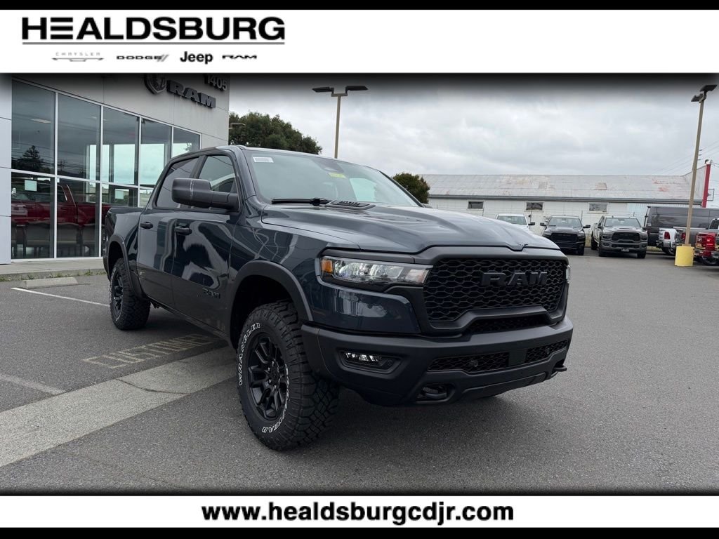 New 2026 Forged Blue Metallic Exterior Paint RAM Rebel image 7