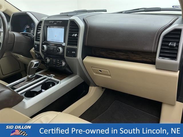 Certified Used 2018 White Gold Ford LARIAT image 24