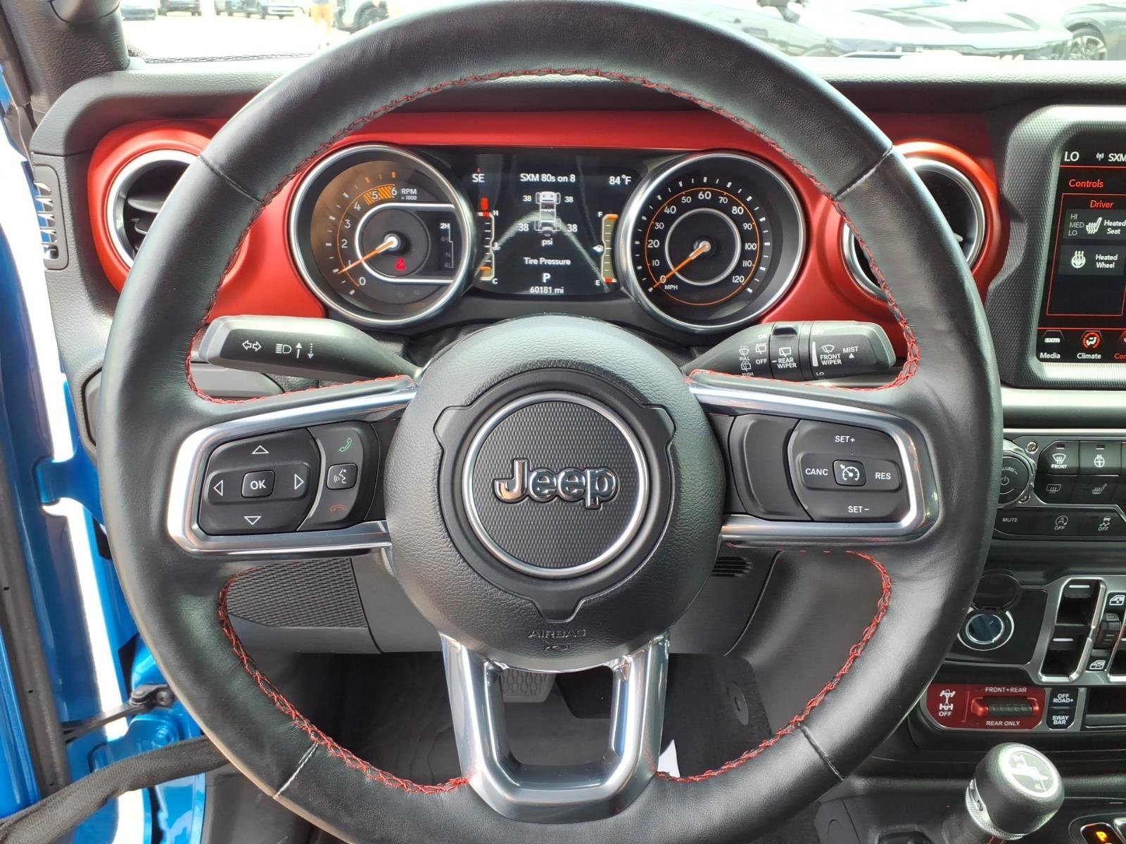 Used 2023 Hydro Blue Pearlcoat Jeep Rubicon image 11