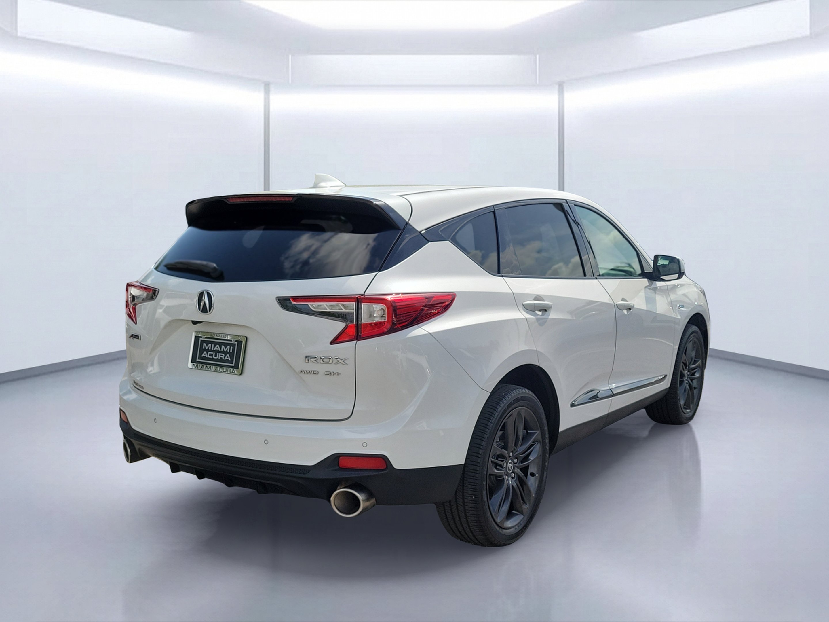 Used 2024 Platinum White Pearl Acura A-Spec Package SH-AWD image 3