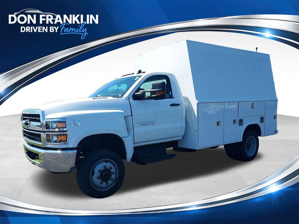 Used 2021 White Chevrolet Work Truck image 1