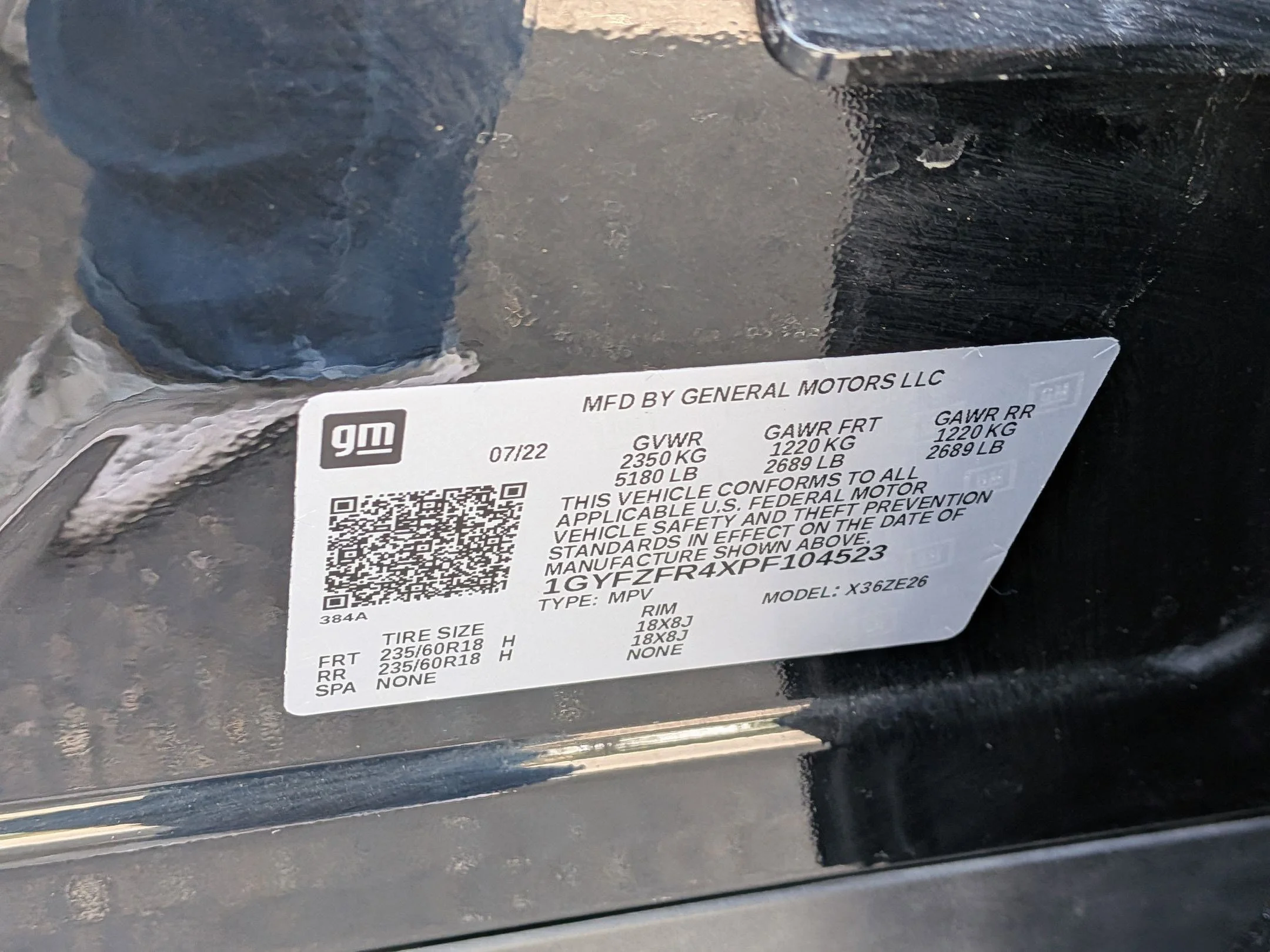 Used 2023 Stellar Black Metallic Cadillac Sport image 32