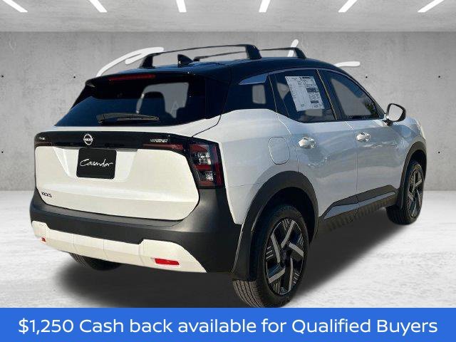 New 2027 Aspen White TriCoat / Super Black Two-tone Nissan SV image 16