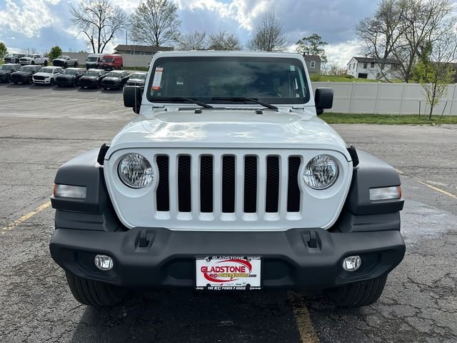 Certified 2023 Jeep Wrangler 4-Door Sport S with VIN 1C4HJXDG8PW533107 for sale in Kansas City