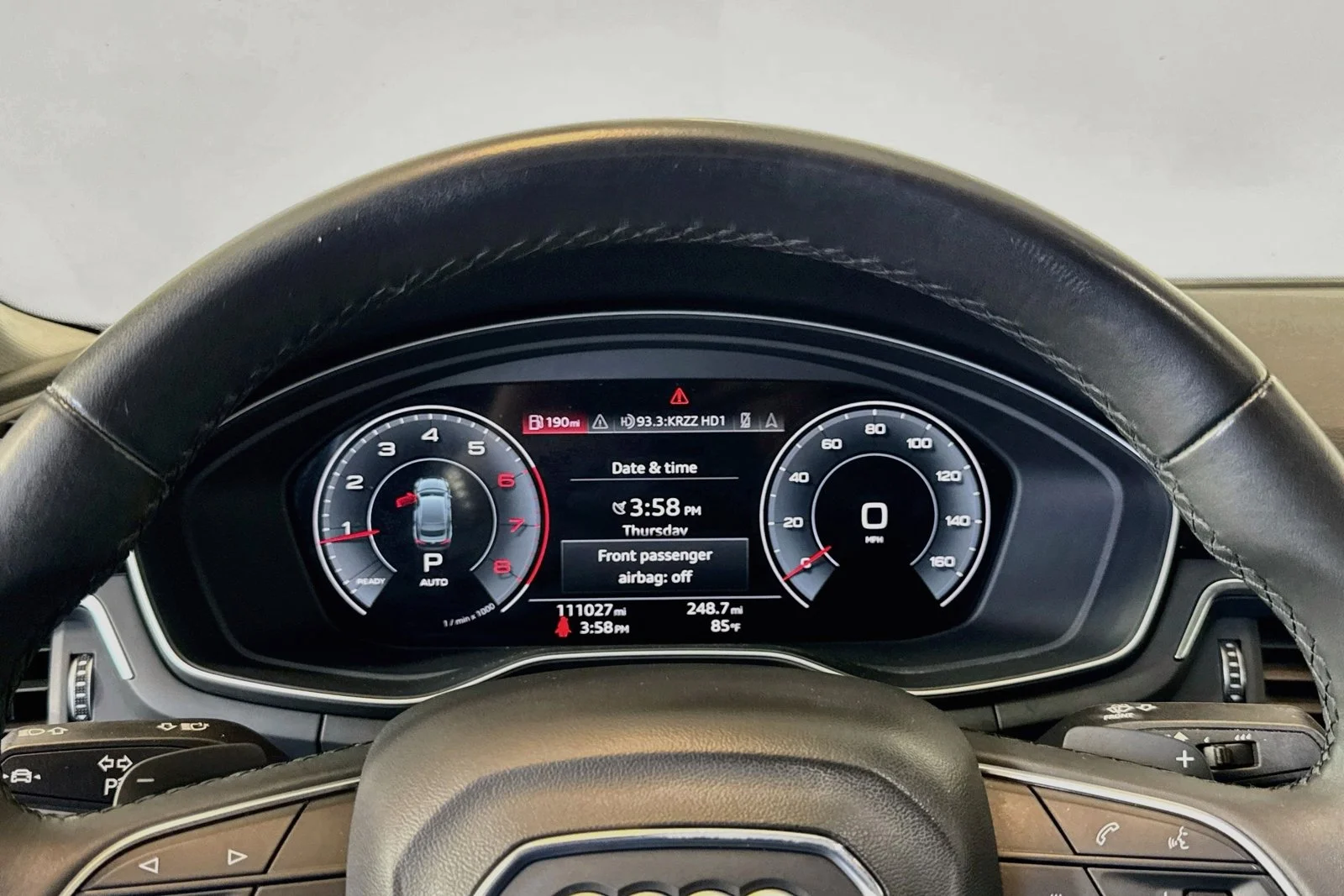 Used 2021 Brilliant Black Audi Premium Plus image 12