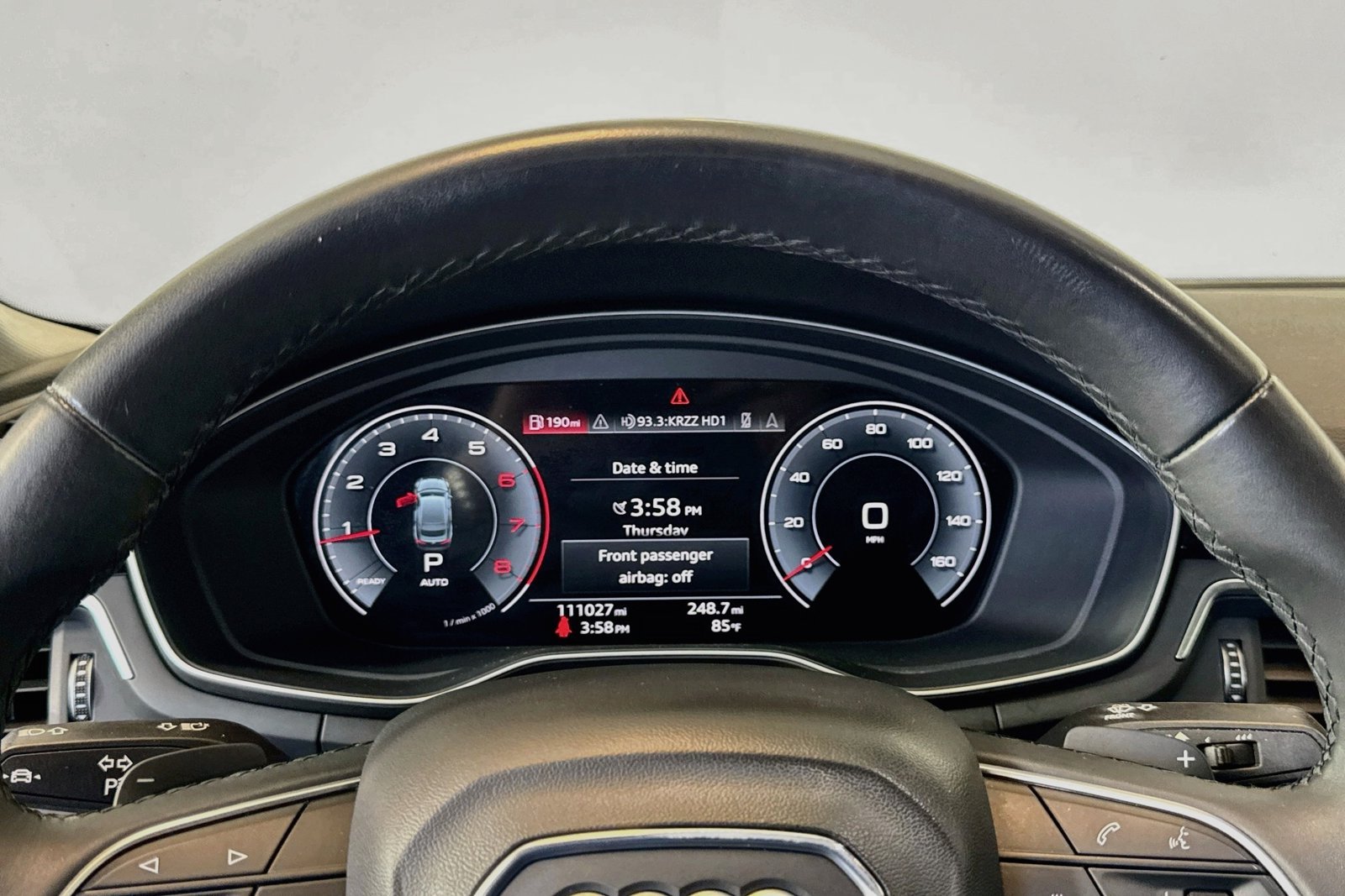 Used 2021 Brilliant Black Audi Premium Plus image 12