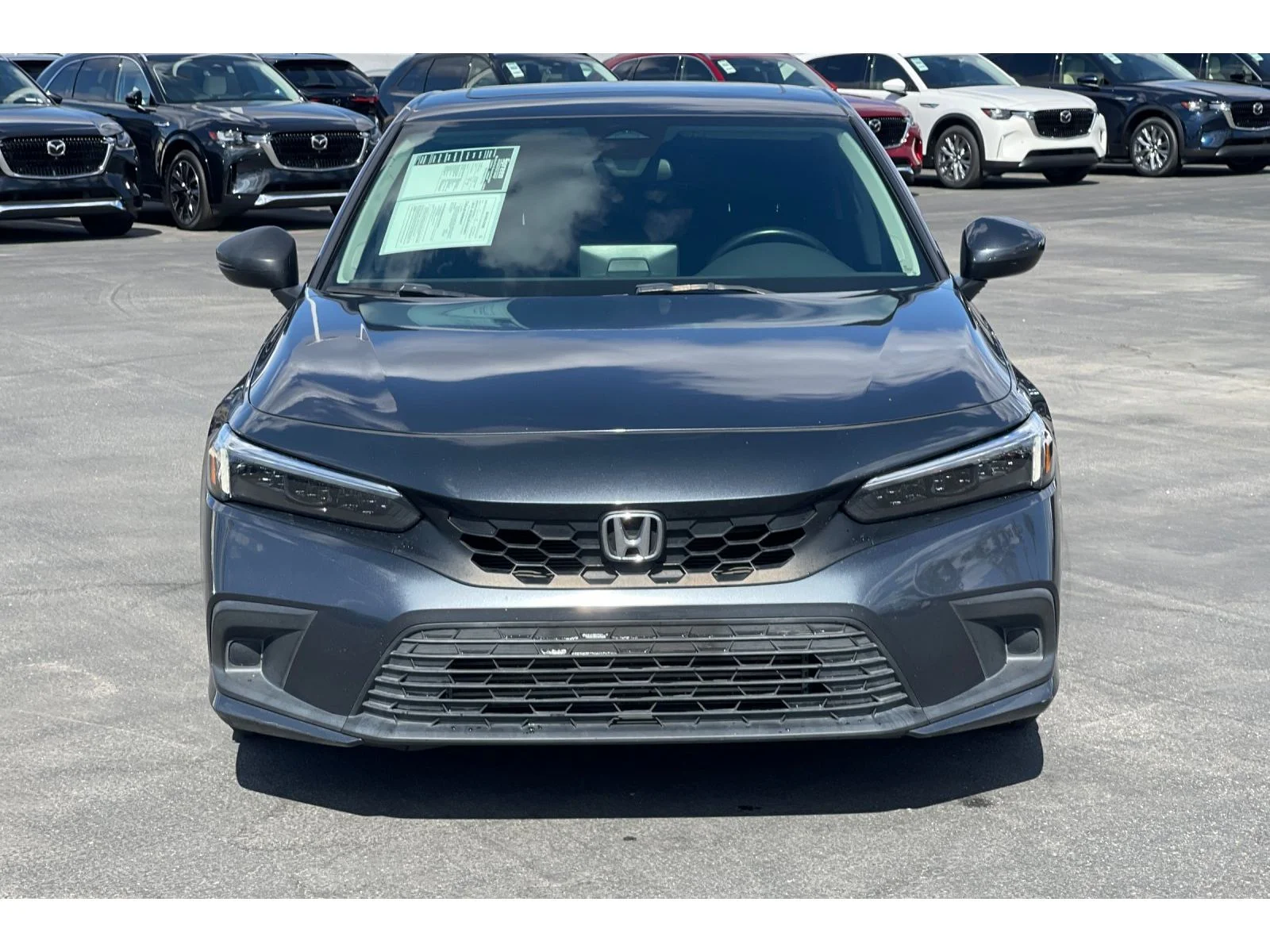 Used 2023 Meteorite Gray Metallic Honda EX image 9
