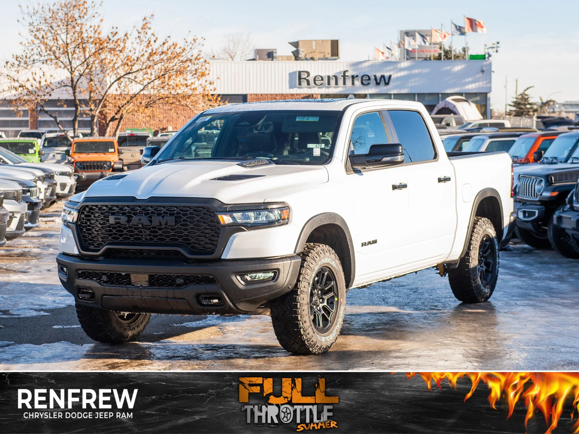 New 2026 White RAM Rebel* image 1