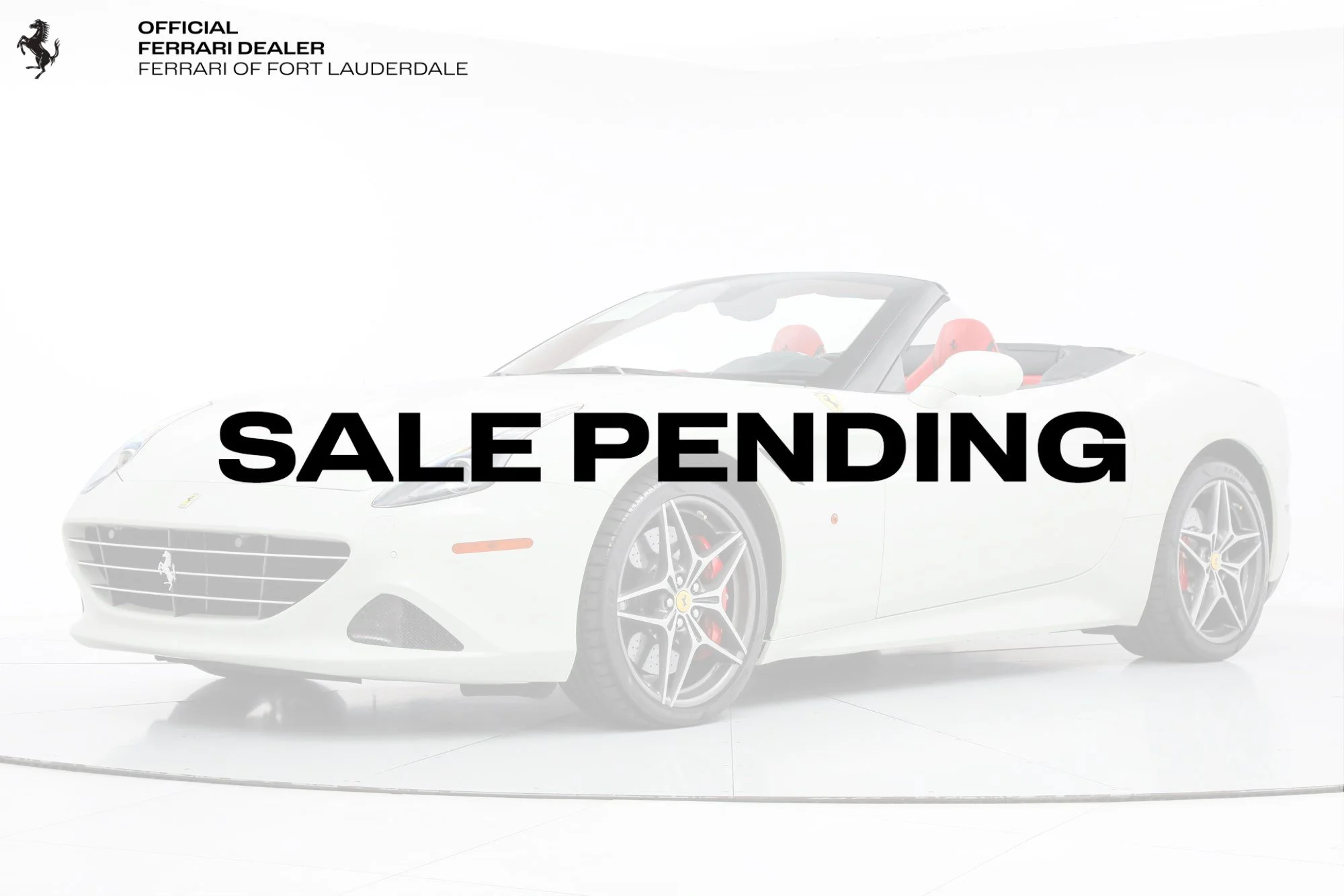 Certified Pre-Owned 2016 Ferrari California T RWD 2D Convertible