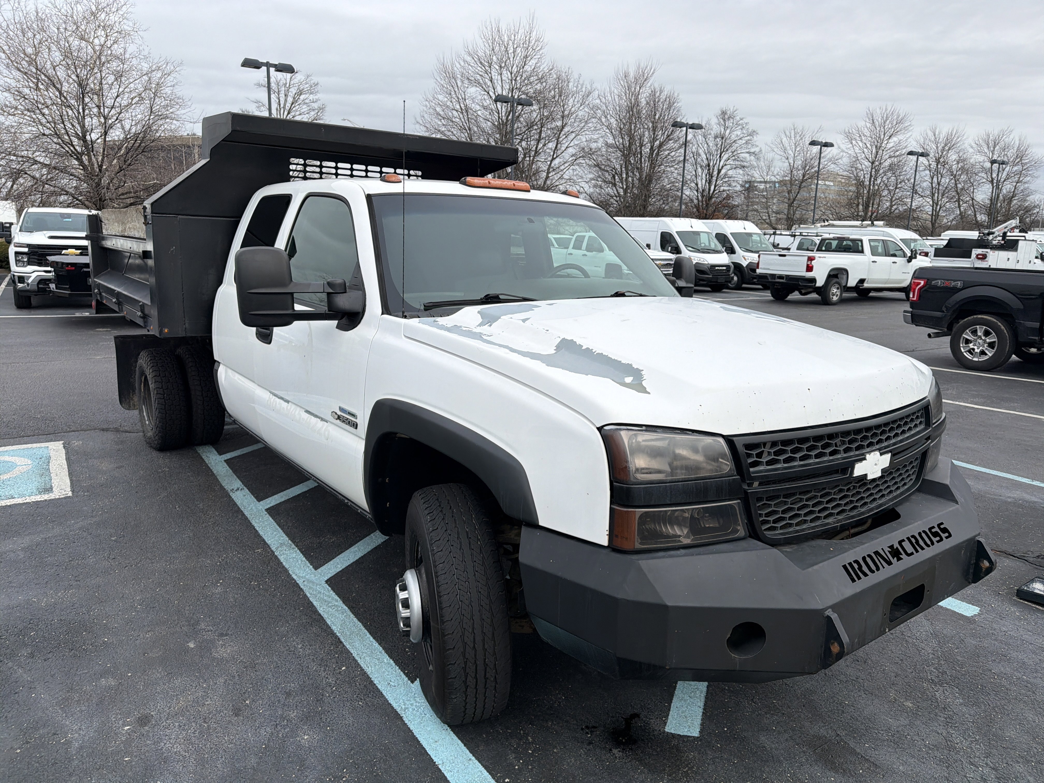 Used 2007 Chevrolet Silverado Classic 3500 Chassis Cab Work Truck with VIN 1GBJC39D17E188113 for sale in Jeffersontown, KY